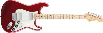 Fender Blacktop Strat in red with maple neck